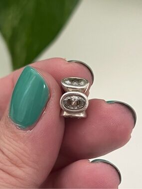 Pandora Clear Oval Lights Charm, 925